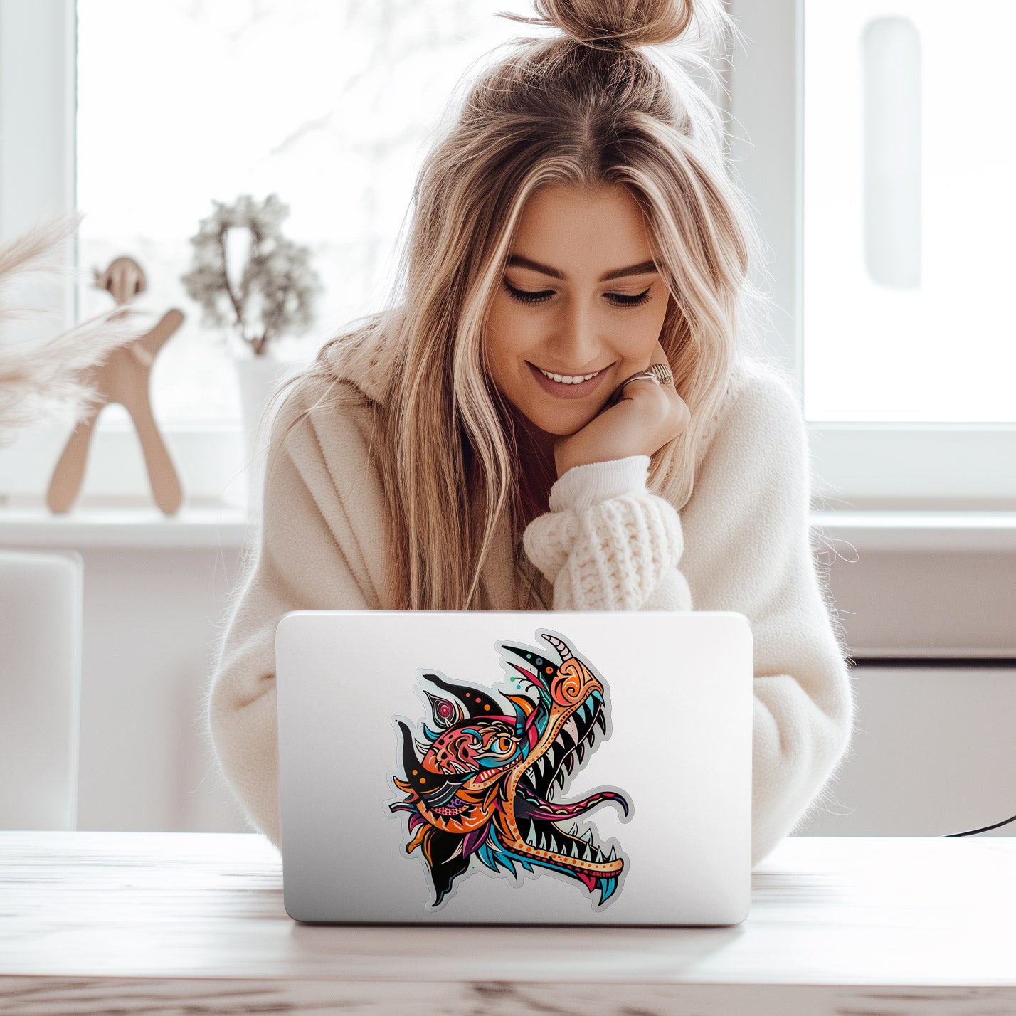 Colorful Dragon - Decal